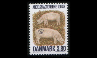 Tanska 898 ** Osuusteurastamot (1987)
