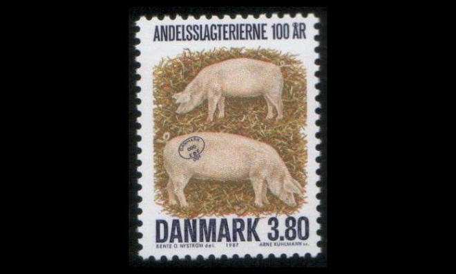 Tanska 898 ** Osuusteurastamot (1987)