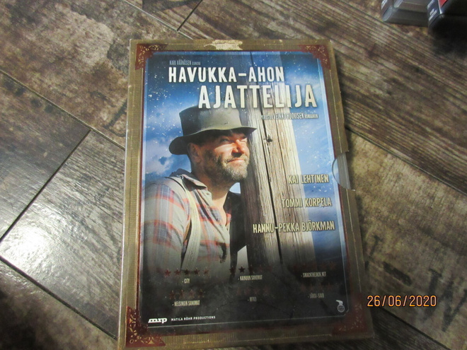 Havukka-Ahon ajattelija dvd. Kotimainen draamakomedia"