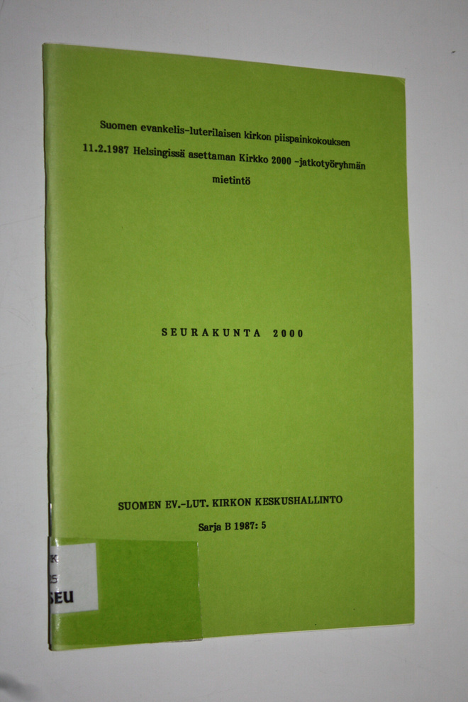 Seurakunta 2000