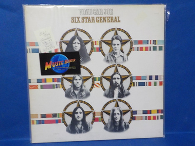 VINEGAR JOE - SIX STAR GENERAL EX/EX+ UK -73 OCT PRESS LP