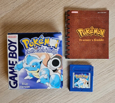 Game Boy -peli: Pokemon Blue Version