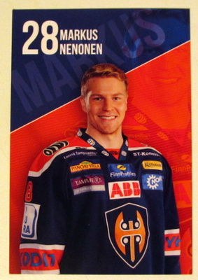 Markus Nenonen Tappara teamset kortti