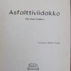 Floyd Miller: Asfalttiviidakko, Nide 1958. 117 s. - pikkukuva 5
