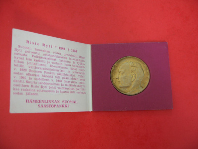 Säästöpankkiviikko: Risto Ryti -1964