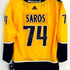 NHL FaniPaita Predators JUUSE SAROS #74 Team Color (UUSI) - pikkukuva 1
