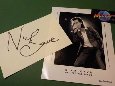 NICK CAVE NIMMARI + B/W PROMOKUVA