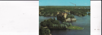 Savonlinna, Olavinlinna ilmakuvakortti , b604