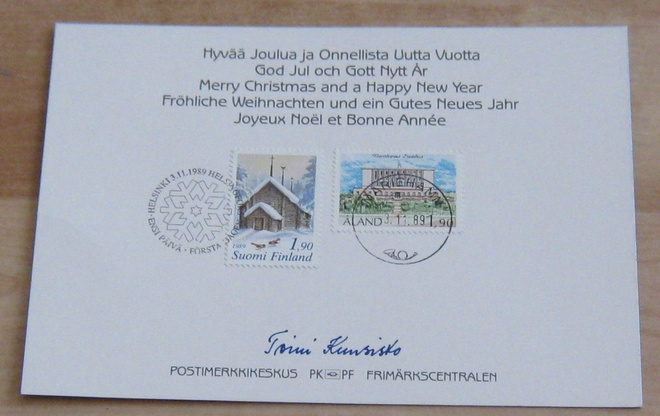 Postimerkki postikortti kohteita 2