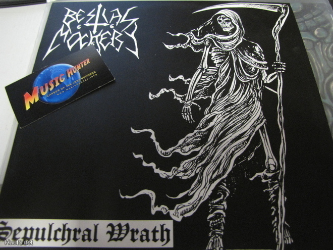 BESTIAL MOCKERY - SEPULCHRAL WRATH 10'' EP EX+/EX+