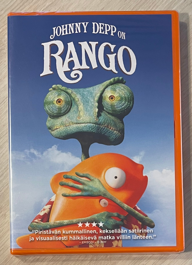RANGO (2011) Oscar-palkittu animaatiokomedia (UUSI)