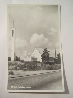 VANHA Postikortti Kotka 1950-l Alkup.Mallikappale