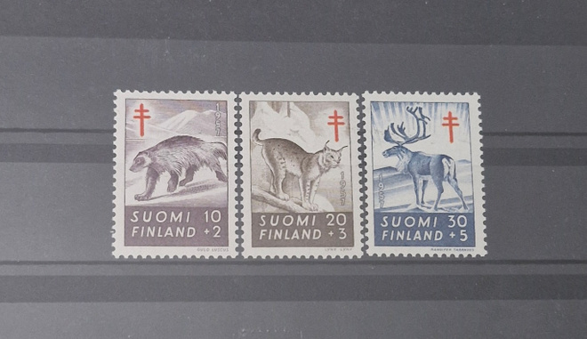 1957 TUBERKULOOSI SARJA **, LAPE 479, 480, 481
