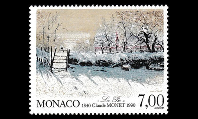 Monaco 1988 ** Maalaus Claude Monet (1990)