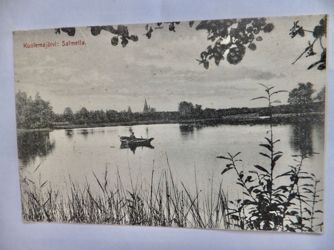 VANHA Postikortti Kuolemajärvi Luov. Karjala 1913