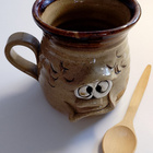 Pretty Ugly Pottery –keramiikkamuki ja puulusikka - pikkukuva 2