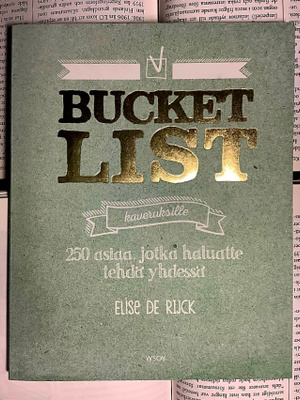 Elise de Rijck - Bucket list kaveruksille (nid.)