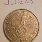 2 Reichsmark 1937 D natsisaksa hopeaa - pikkukuva 1