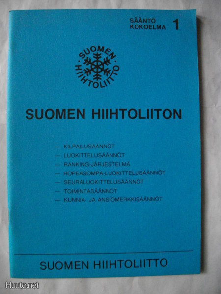 Suomen Hiihtoliiton sääntökokoelma 1. (10.11)