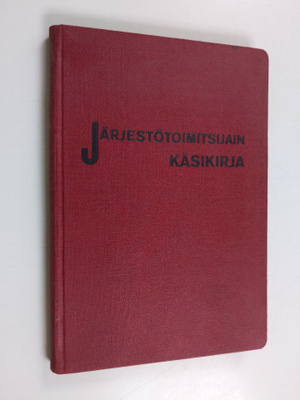 Järjestötoimitsijain käsikirja