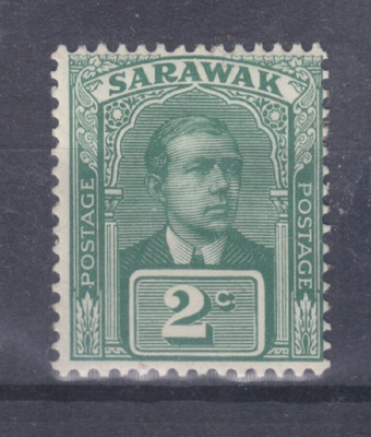 Sarawak  1918 2C  vanhaa