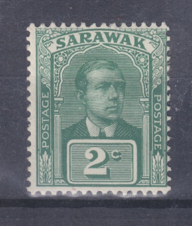 Sarawak  1918 2C  vanhaa