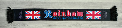 Rainbow - Bent Out Of Shape alkuperäinen kiertuehuivi