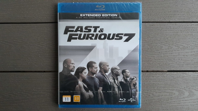 BD: Fast & Furious 7 - Extended Edition (Paul Walker 2014)