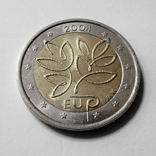 Suomi 2 euro 2004 circ "risuraha"