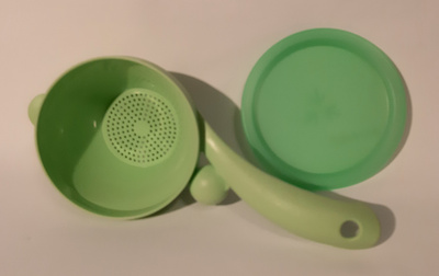 Tupperware Pieni siivilä, lime