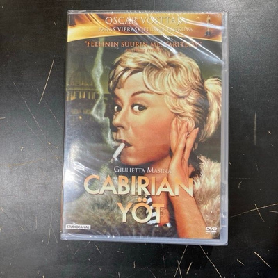 Cabirian yöt DVD (UUSI)