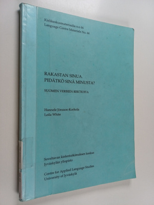 Hannele Jönsson-Korhola : Rakastan sinua, pidätkö sinä mi...