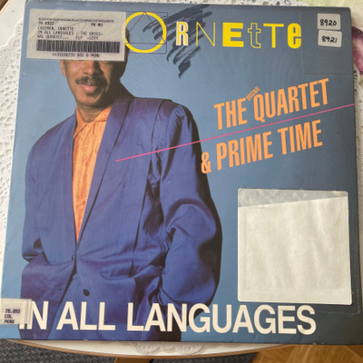 ORNETTE COLEMAN: The Quartet & Prime Time * 2LP * USA 1987