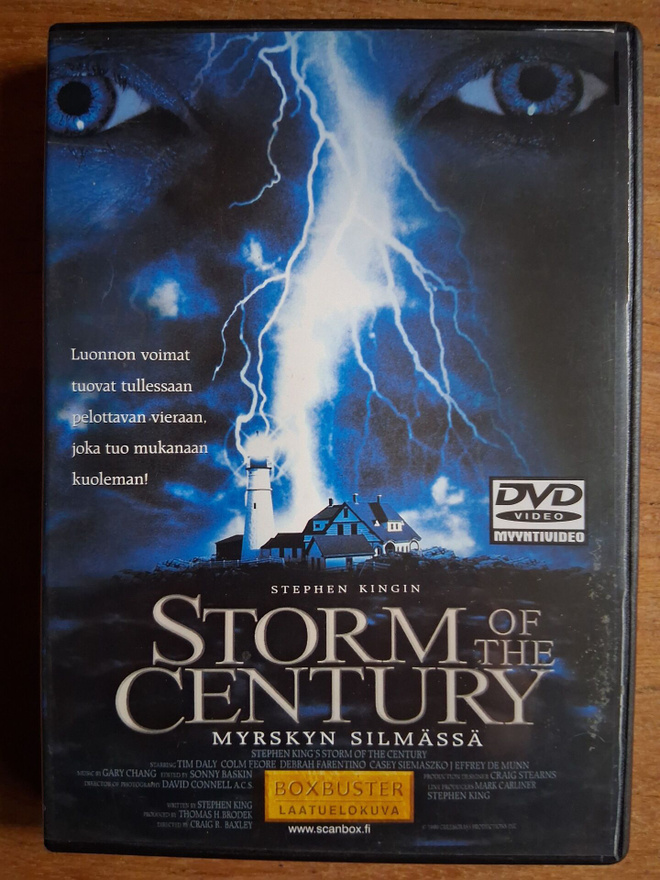 Storm of the Century - Myrskyn silmässä (1999) DVD