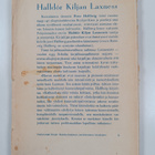 Peter Hallberg : Halldor Kiljan Laxness - pikkukuva 2
