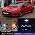 Fiat Punto Evo Sisätilan LED-sarja 13-osainen - pikkukuva 1