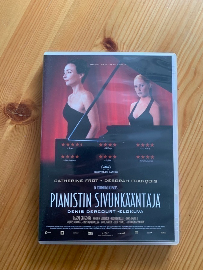 Pianistin sivunkääntäjä  DVD