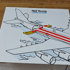 Neil Young Landing on water LP - pikkukuva 1