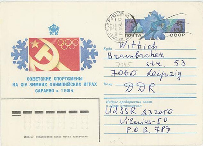 pikaluistelu 1984 n-liittolainen ehiökuori DDR:ään
