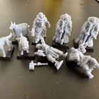 Warhammer 5x Warrior Priest & 3xWarhounds - pikkukuva 1