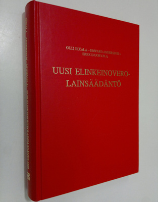 Olli Ikkala : Uusi elinkeinoverolainsäädäntö 1989
