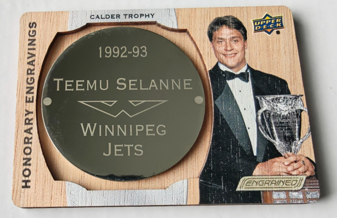 Teemu Selänne 2023-24 Engrained Honorary Engravings /100