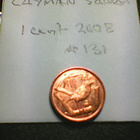 Cayman saaret 1 cent 2008, km#131 - pikkukuva 1