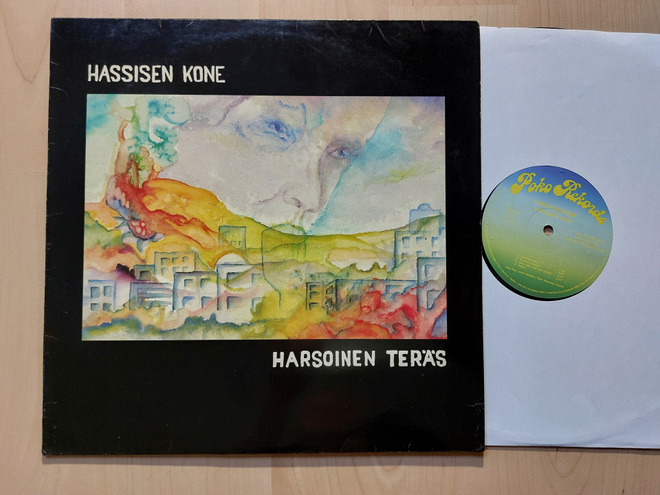 HASSISEN KONE – HARSOINEN TERÄS   orig. FIN  1982     LP   L