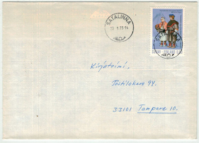 1972 talvipuku Inarissa loistoleimanen kirje 1973