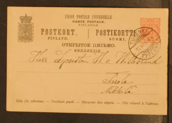 # 22826 # Ehiö Turenki > Parola