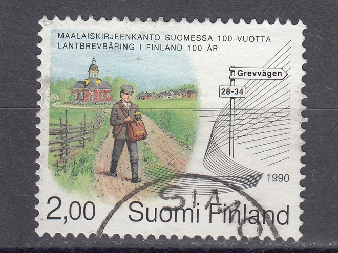1990 Lape 1110 Maalaiskirjeenkanto 100 v.