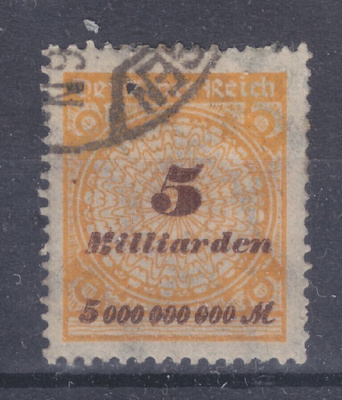 Saksa reich 1923 Mi 327