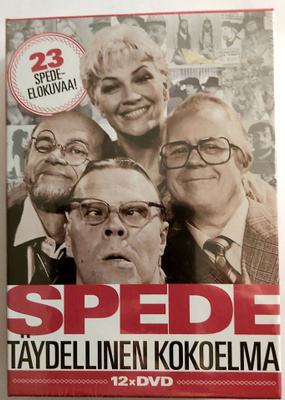 SPEDE-Täydellinen kokoelma 12DVD Boksi (Uudenveroinen muovis