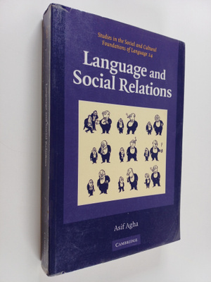 Asif Agha : Language and social relations